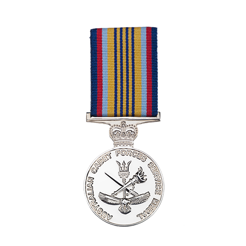 Australian Cadet Forces Service Medal front Australian Cadet Forces Service Medal front