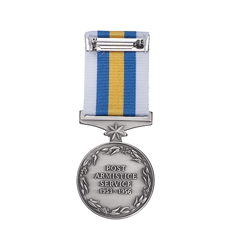 Australian General Service Medal - Korea - back Australian General Service Medal - Korea - back