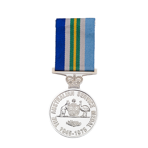 Australian Service Medal 1945-1975 front Australian Service Medal 1945-1975 front