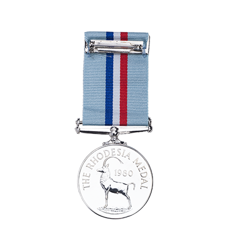 Rhodesia Medal back Rhodesia Medal back
