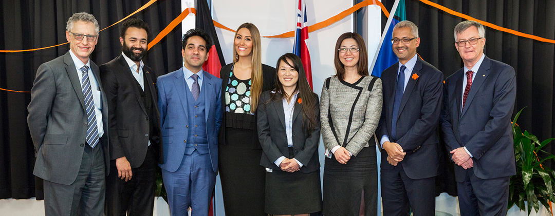 Photograph of PM&C staff attending the launch of the Cultural and Linguistically Diverse Staff Network