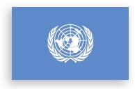 The United Nations flag