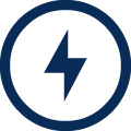 Lightning bolt icon