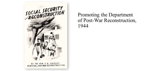 Promoting the Department of Post-War Reconstruction, 1944