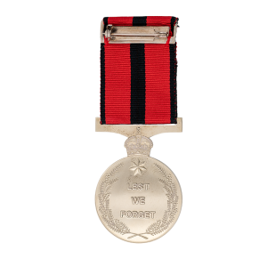 Anniversary Armistice Remembrance Medal back