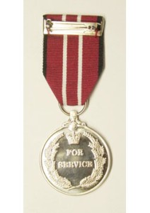 Australian Defence medal back