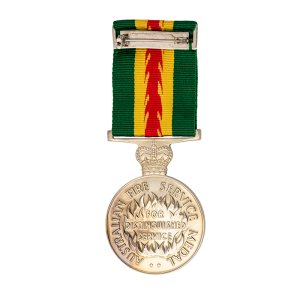 Australian Fire Service Medal back