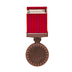 Bravery Medal back