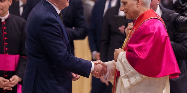 Prime Minister Anthony Albanese meeting His Holiness Pope Leo XIV at the Vatican.