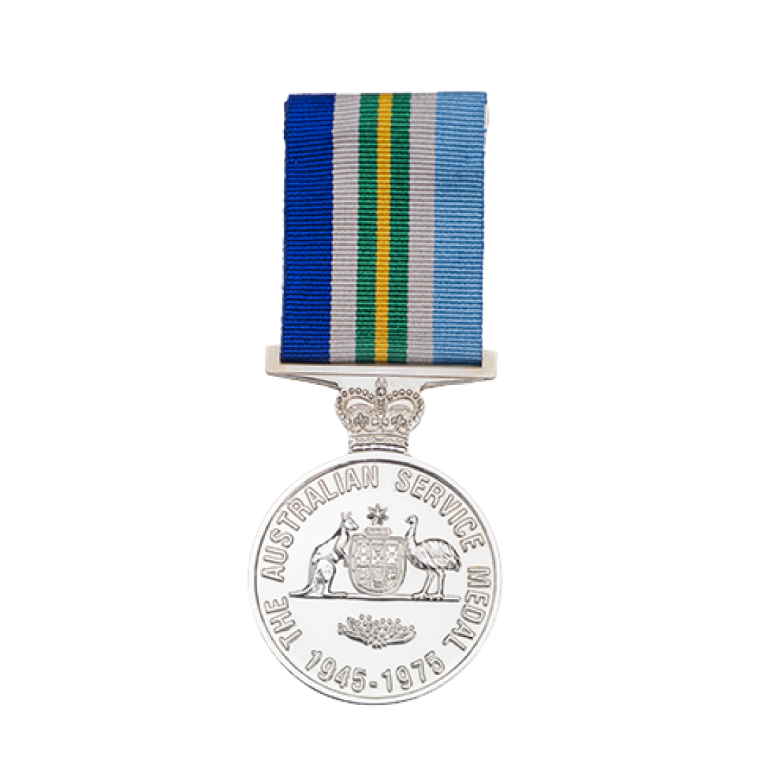 Australian Service Medal 1945-1975 front