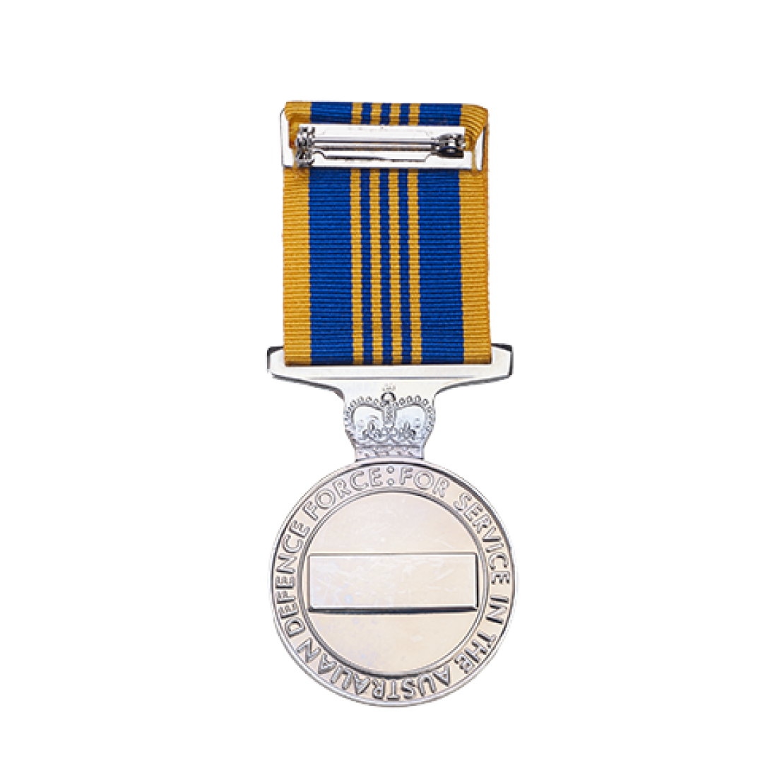 Defence Long Service Medal back
