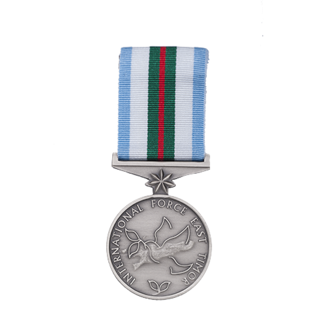 International Force East Timor Medal front