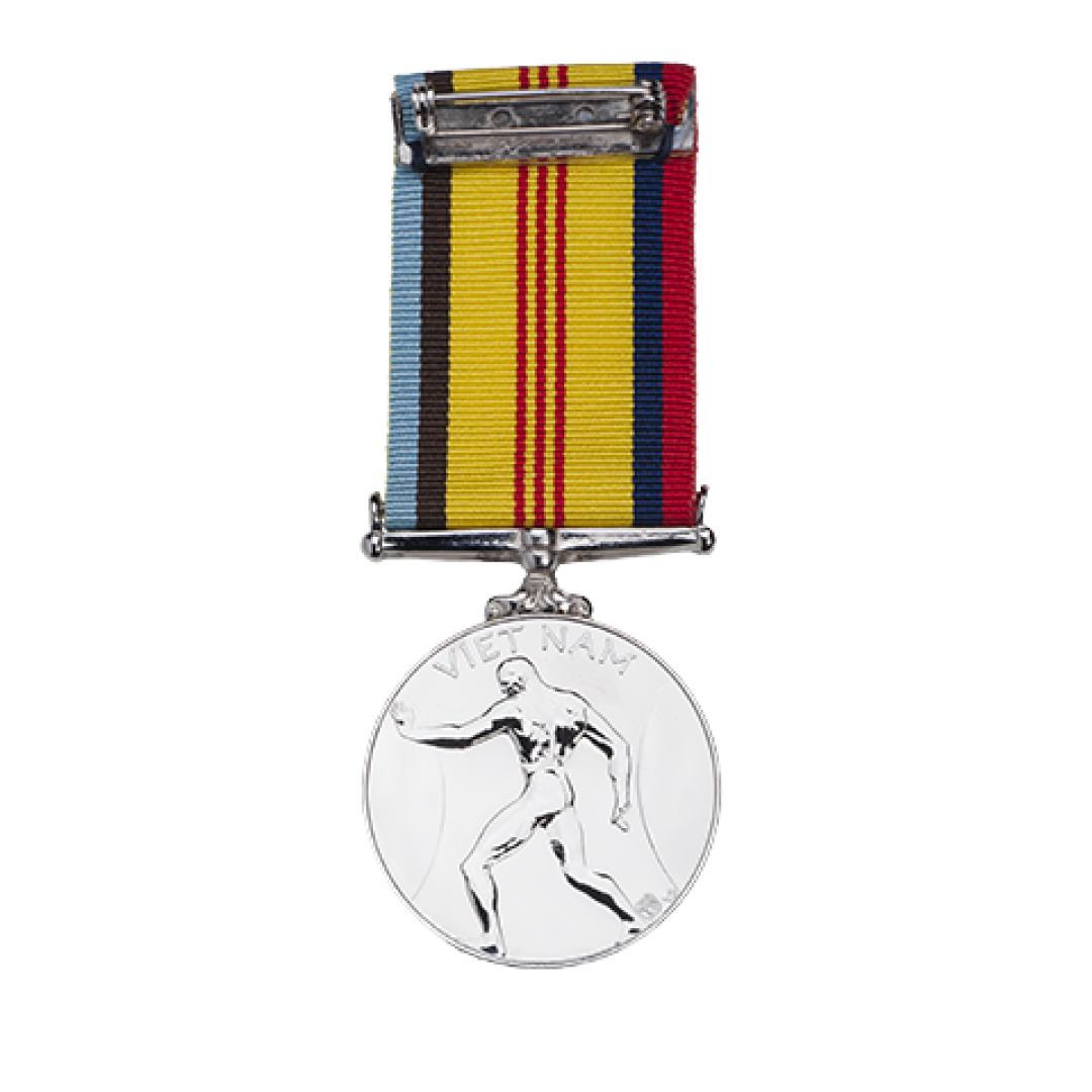 Vietnam Logistic and Support Medal back