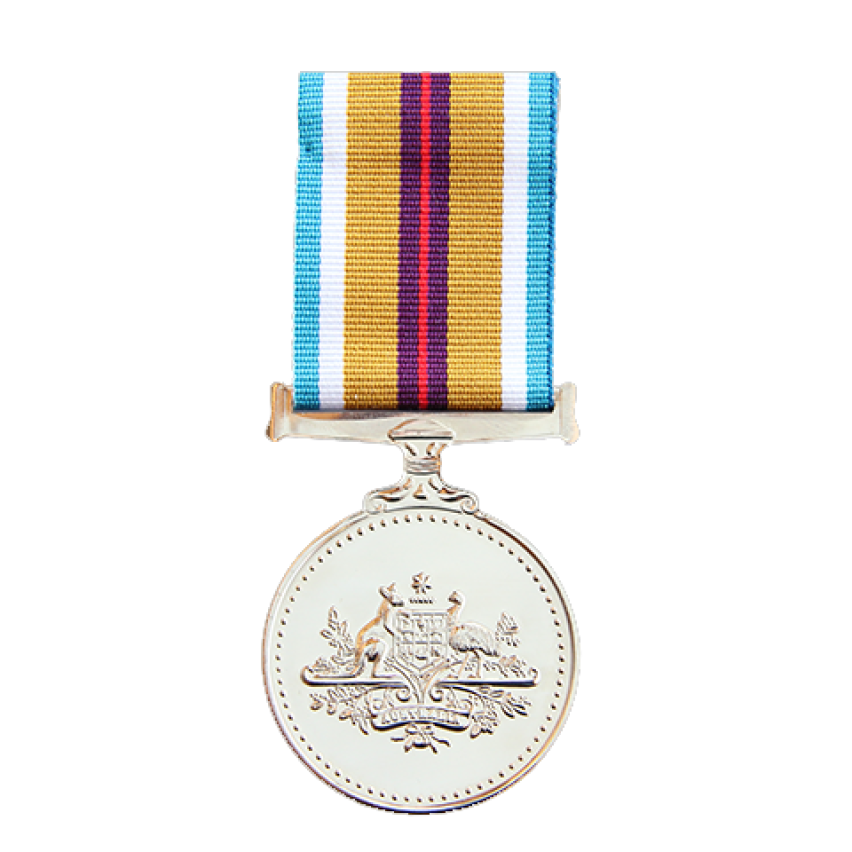 Afghanistan medal back
