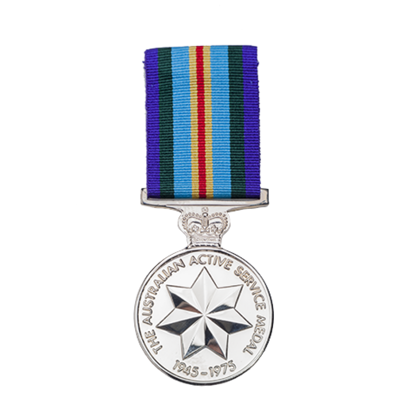 Australian Active Service Medal 1945-1975 front