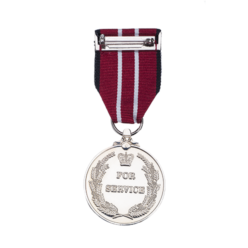 Australian Defence medal back