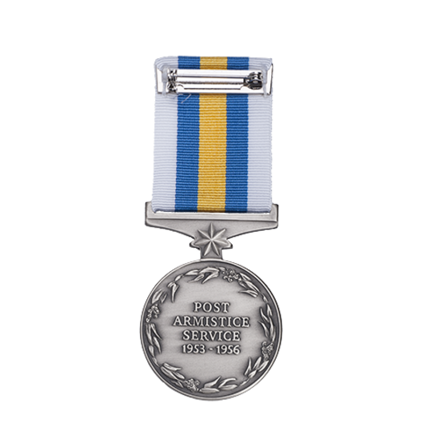 Australian General Service Medal - Korea - back