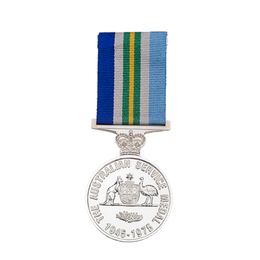 Australian Service Medal 1945-1975 front