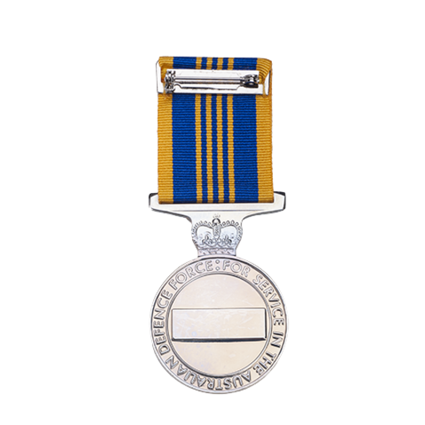 Defence Long Service Medal back