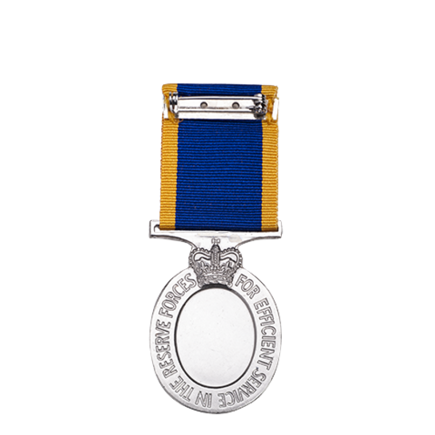 Reserve Force Medal back