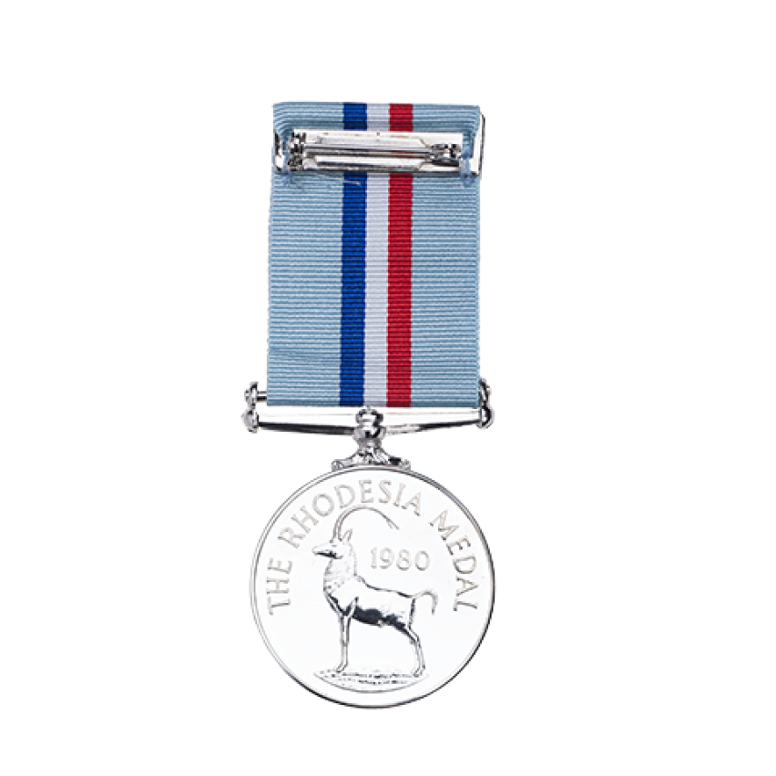 Rhodesia Medal back