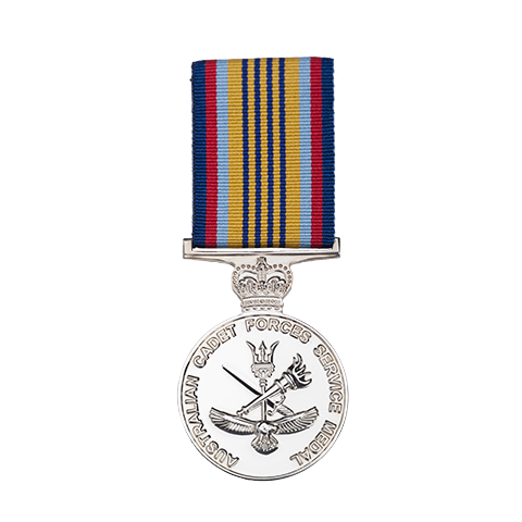 Australian Cadet Forces Service Medal front Australian Cadet Forces Service Medal front