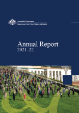 Department of the Prime Minister and Cabinet Annual Report 2021-22