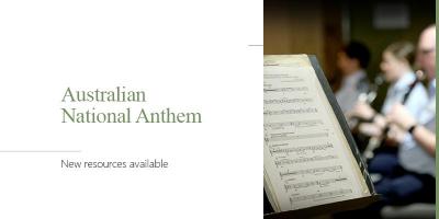 New Australian National Anthem resources