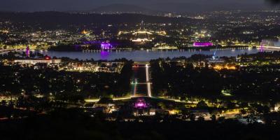 The Queen's Platinum Jubilee - Iconic Australian buildings illuminated in royal purple