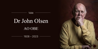 Vale Dr John Olsen AO OBE 1928-2023