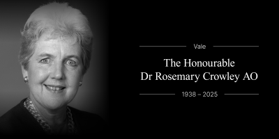 The Honourable Dr Rosemary Crowley AO