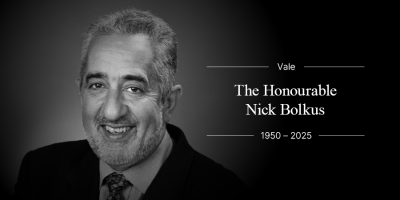 Vale The Honourable Nick Bolkus 1950-2025