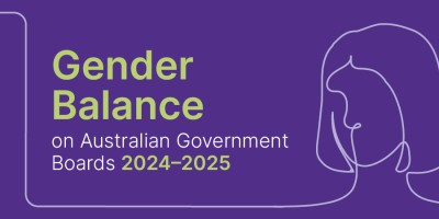 Gender Balance on Australian Government Boards 2024-2025