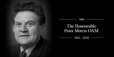The Honourable Peter Morris OAM 1932 - 2026.