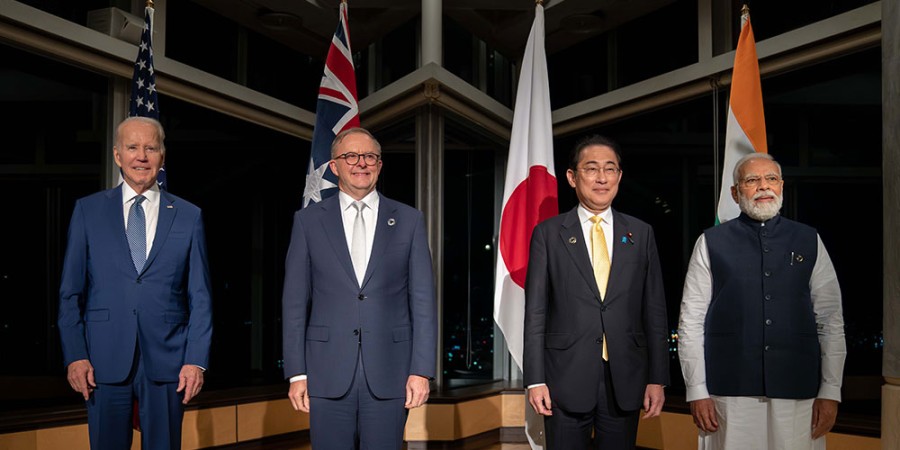 Quad Leaders at the 2023 Quad Leaders’ Summit (21 May 2023).