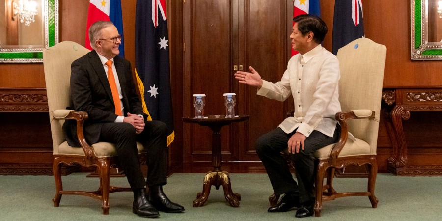 President Ferdinand Marcos Jr and Prime Minister Anthony Albanese