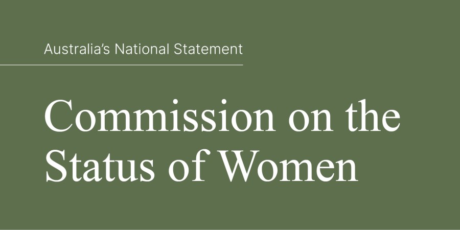 Commission on the Status of Women.