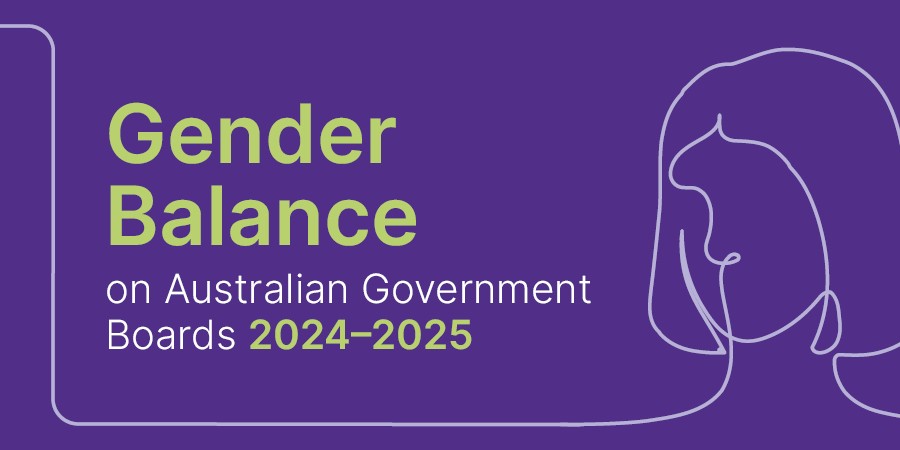 Gender Balance on Australian Government Boards 2024-2025
